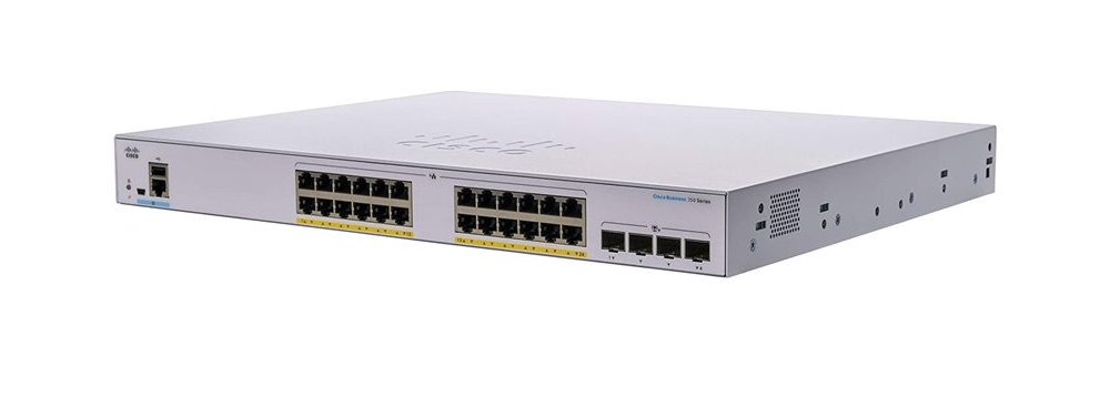 Cisco CBS350-24FP-4X-EU Network Switch Managed L2/L3 Gigabit Ethernet (10/100/1000) Silver